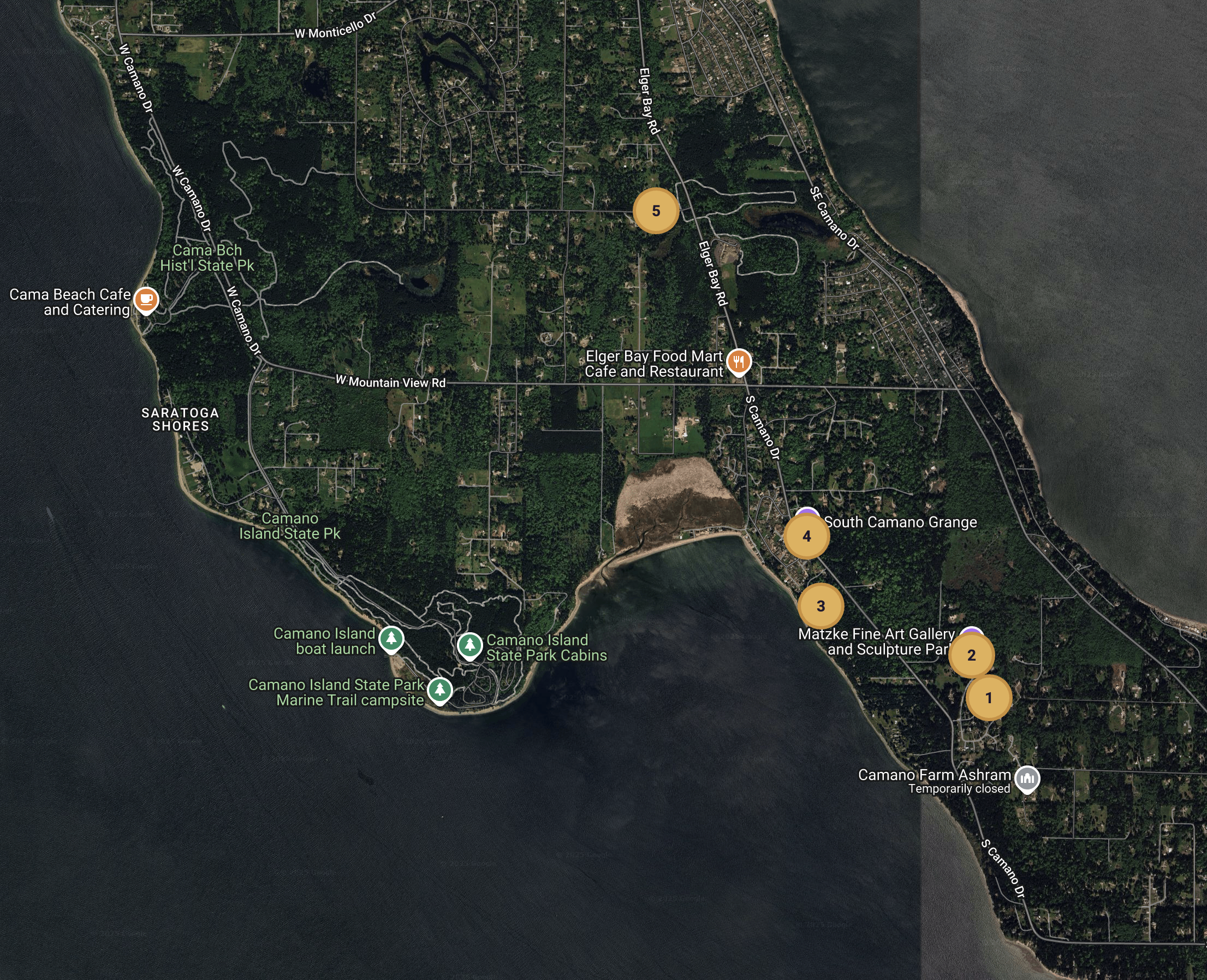 ArtHop Locations Map